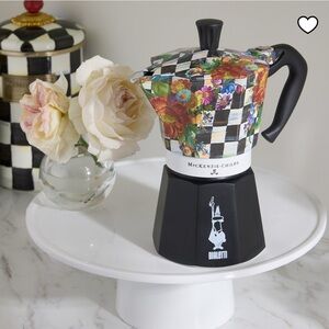 MACKENZIE-CHILDS BIALETTI ESPRESSO “MOKA EXPRESS” *NWT $120.00 *SIZE: 3 CUPS